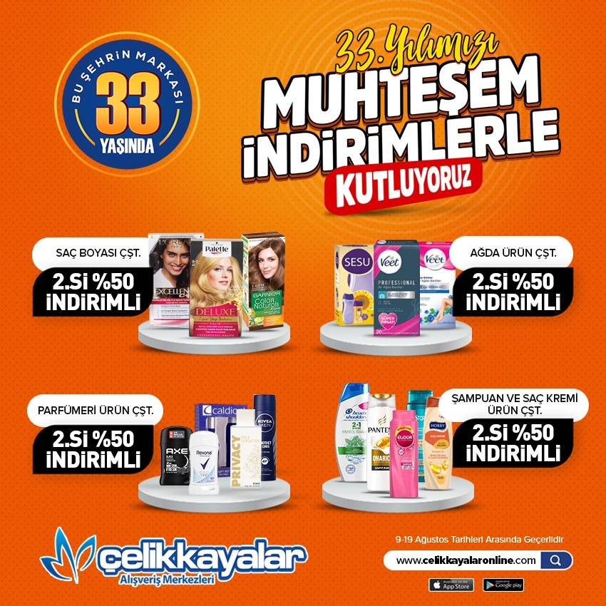 Konya’da binlerce üründe büyük indirim başladı 27